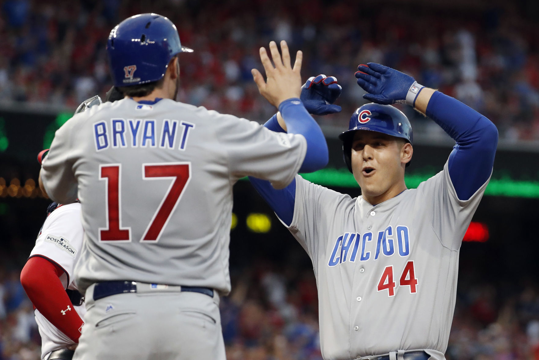 NLDS Cubs Nationals Baseball